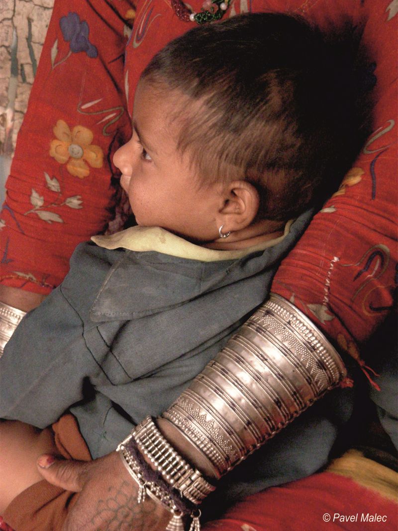 La Madonna col Bambino, Rajastan, Indie