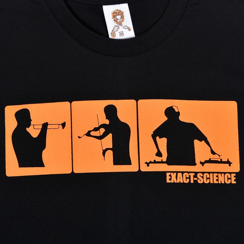 Pánské bavlněné tričko s vtipným potiskem Jazz exact science