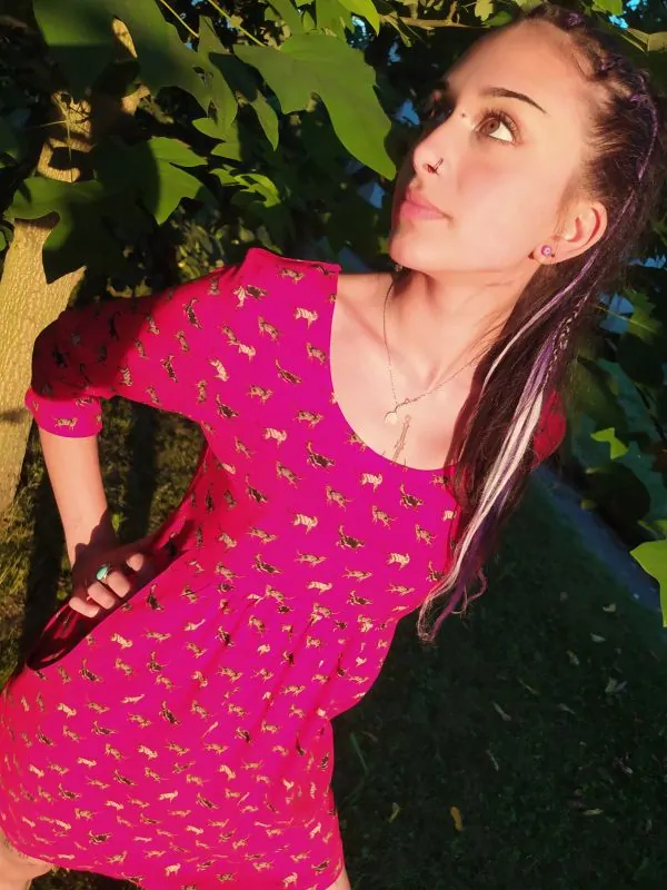 Letní šaty krátké 037