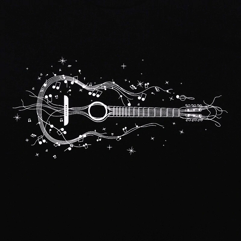 Pánské bavlněné tričko s vtipným motivem Souhvězdí kytary, L