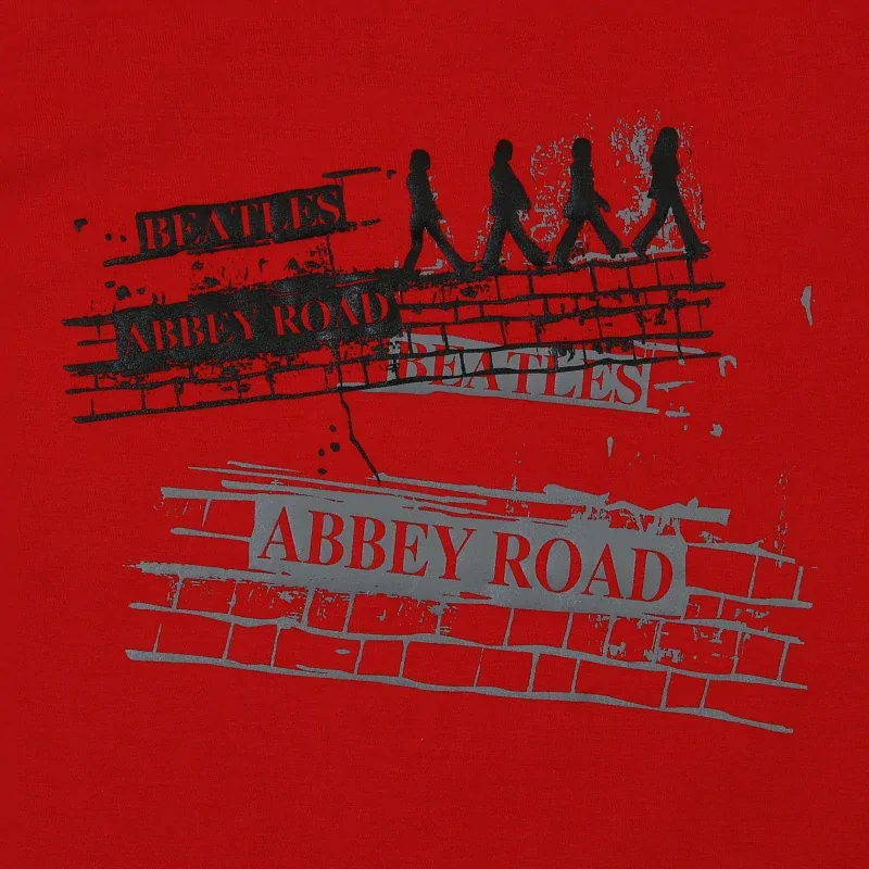 Pánské bavlněné tričko s vtipným potiskem Beatles