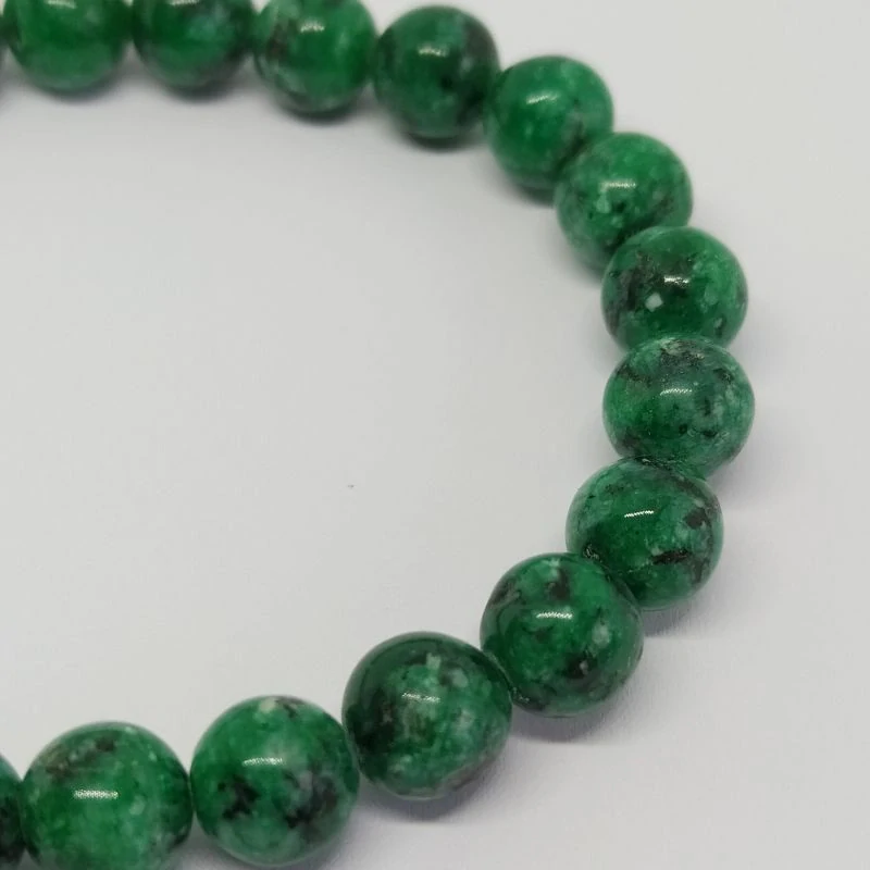 Náramek Zelený jaspis 8 mm