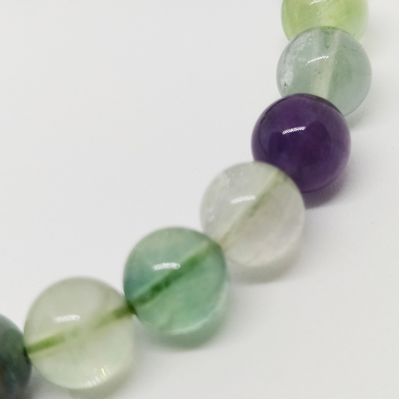 Náramek Fluorit 10 mm