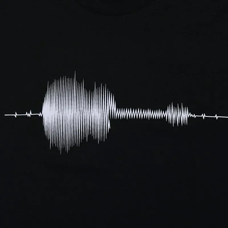 Pánské bavlněné tričko s vtipným potiskem Kytara EKG II, L