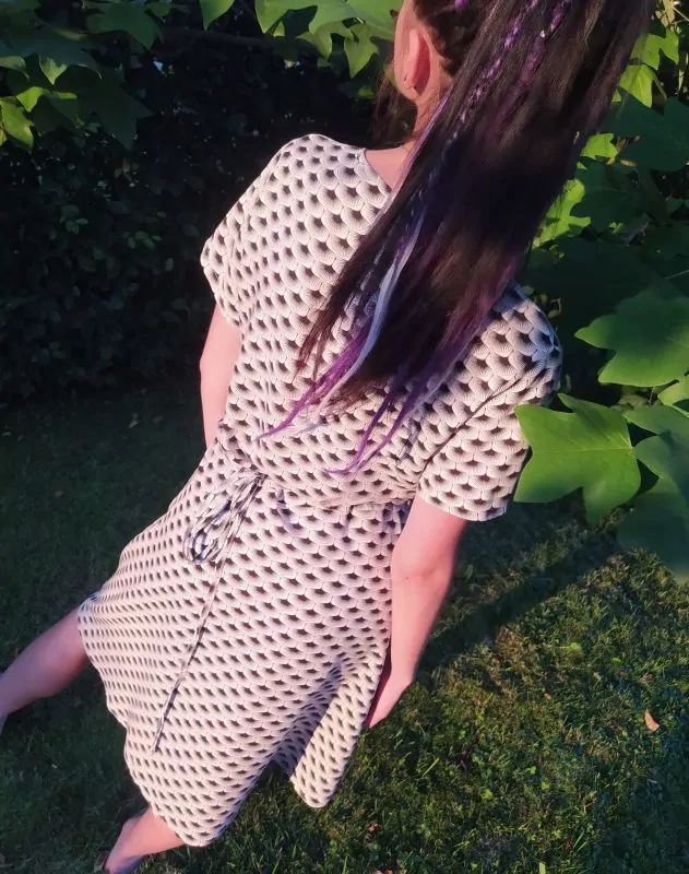 Letní šaty krátké 036