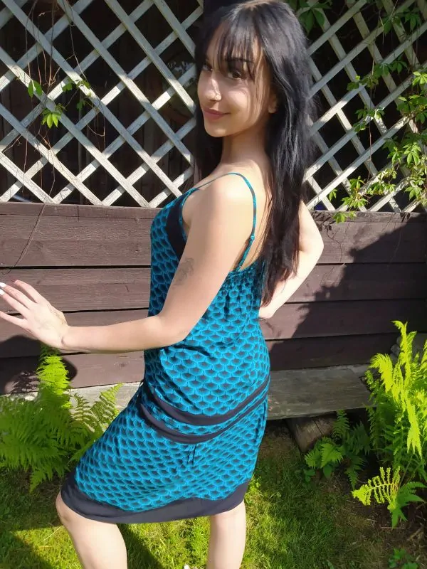 Letní šaty krátké 042