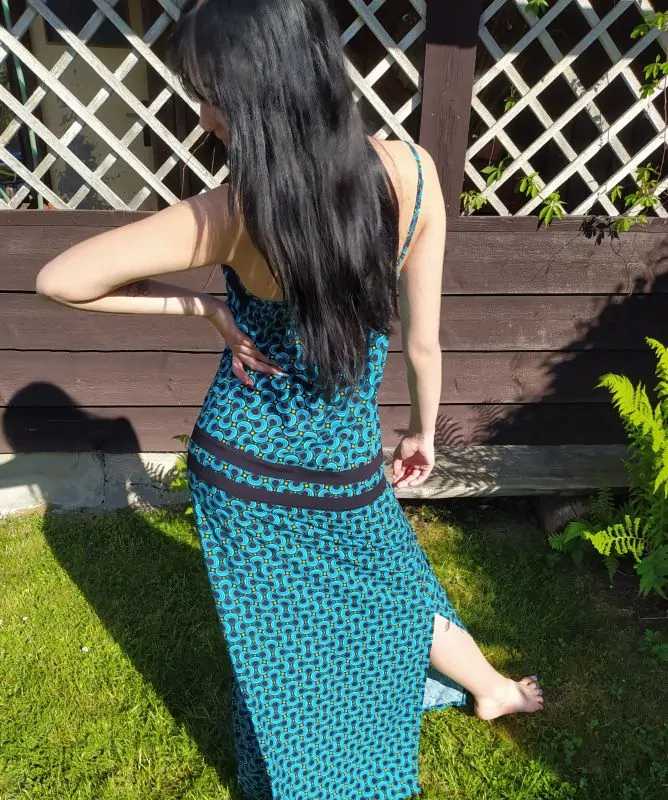 Letní šaty dlouhé 043