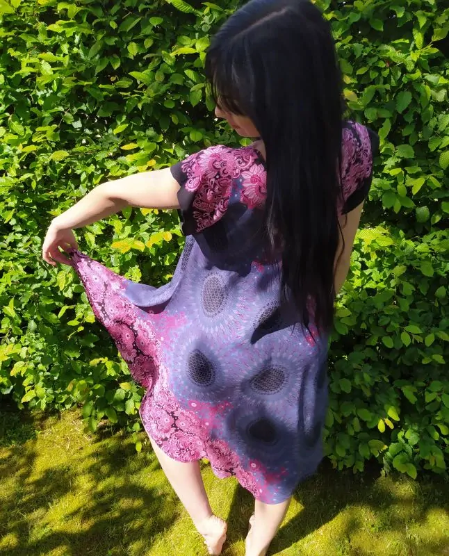 Letní šaty etno 001