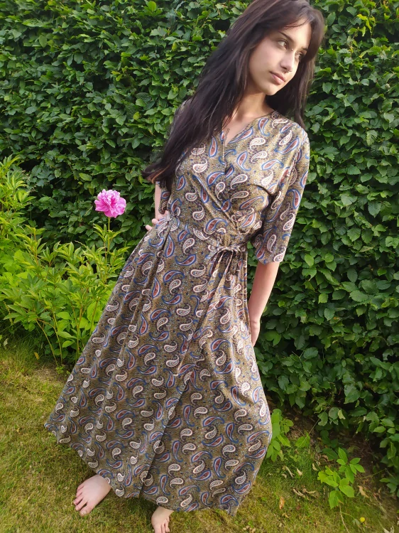 Letní šaty dlouhé 056