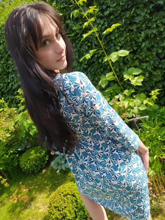 Letní šaty krátké 072