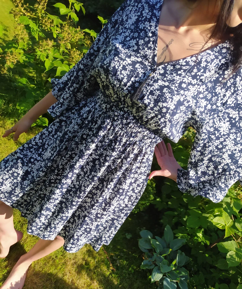 Letní šaty krátké 075