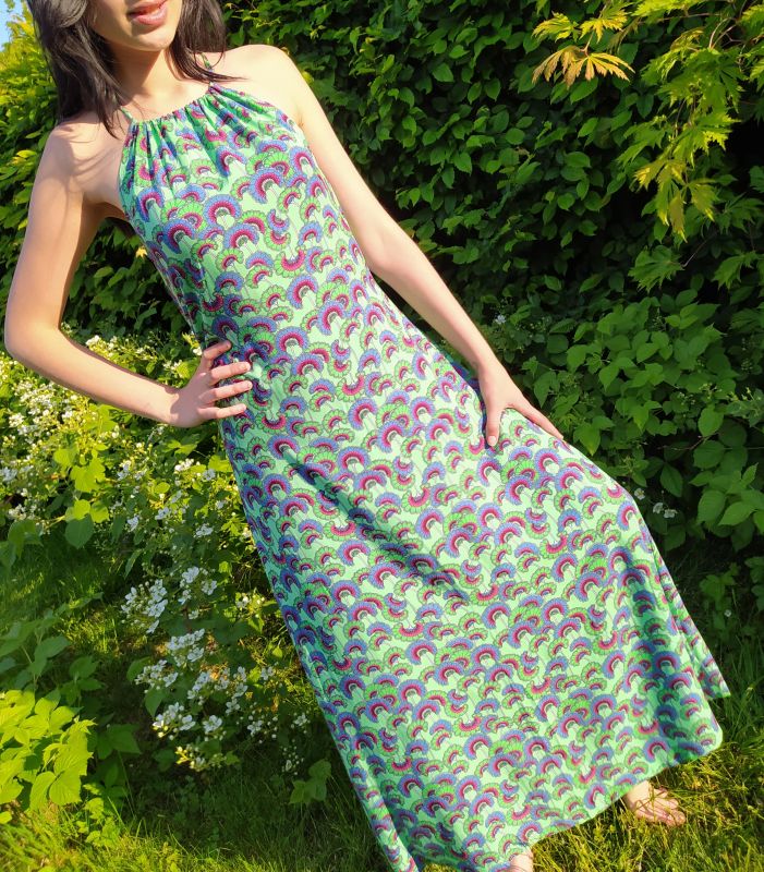 Letní šaty dlouhé 017