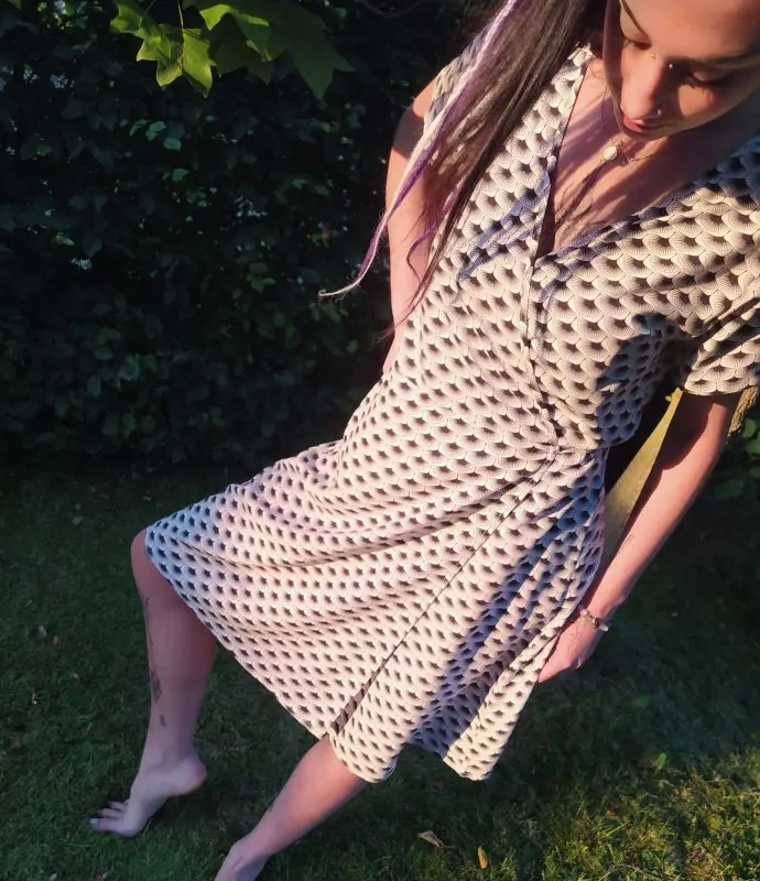 Letní šaty krátké 036