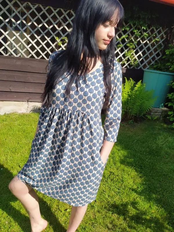 Letní šaty krátké 038