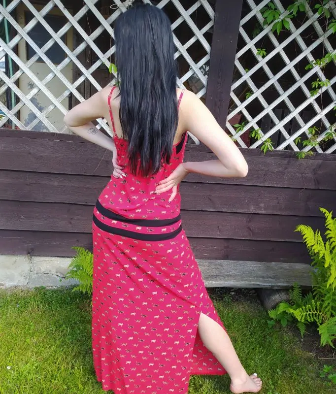 Letní šaty dlouhé 047