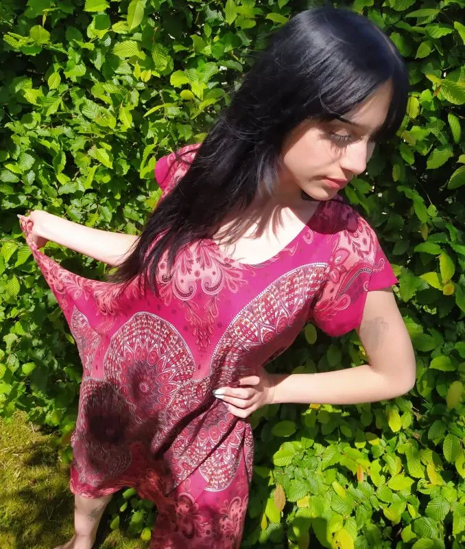 Letní šaty etno 008