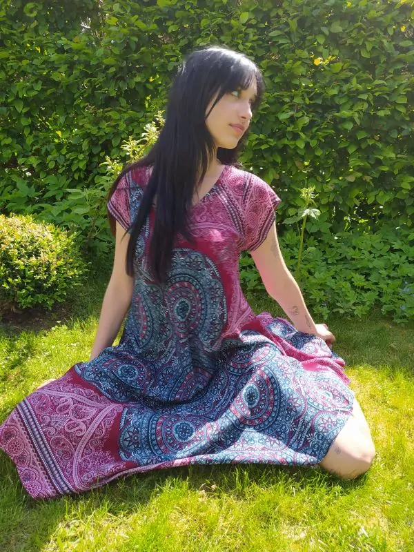 Letní šaty etno 009