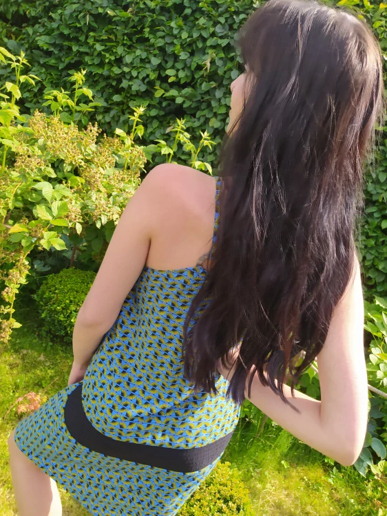 Letní šaty krátké 061