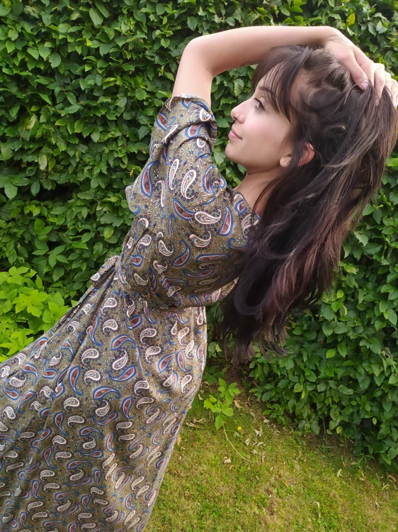 Letní šaty dlouhé 056