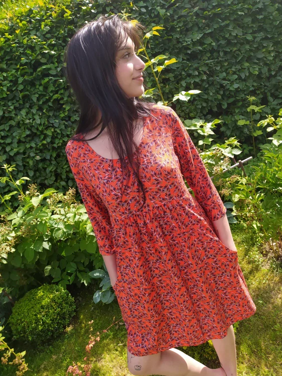 Letní šaty krátké 071