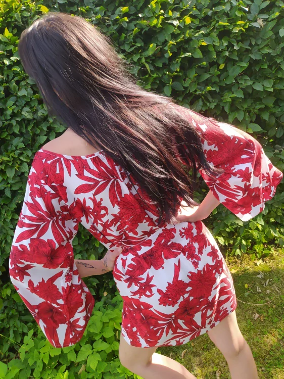 Letní šaty krátké 074