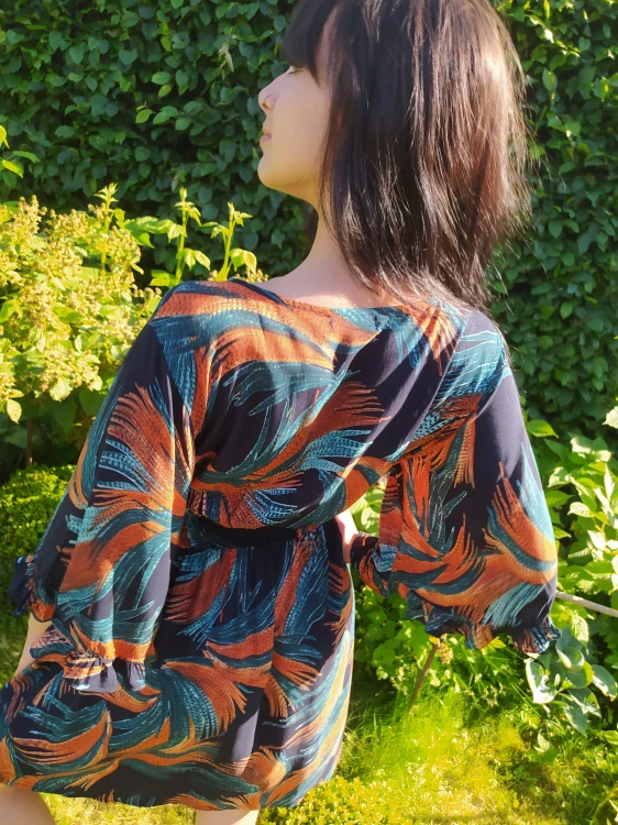 Letní šaty krátké 076