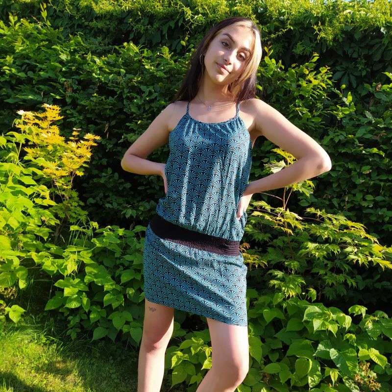 Letní šaty krátké 001