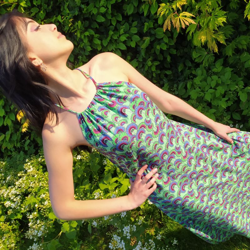 Letní šaty dlouhé 017