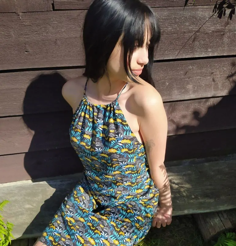 Letní šaty krátké 040