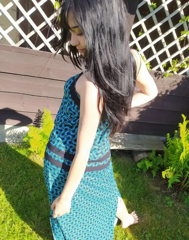 Letní šaty dlouhé 043