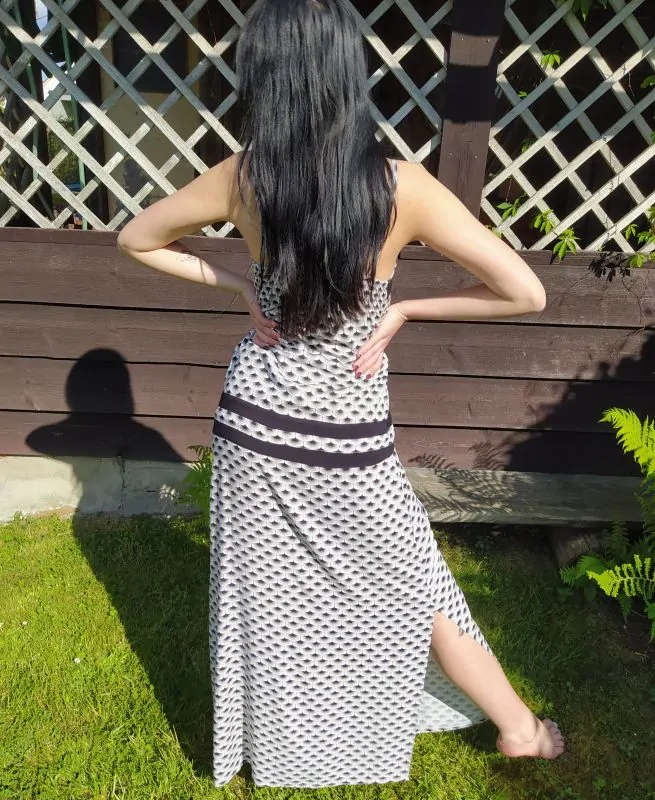 Letní šaty dlouhé 044