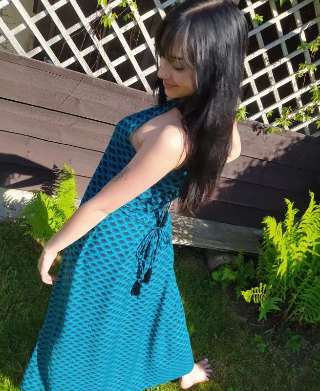 Letní šaty dlouhé 046