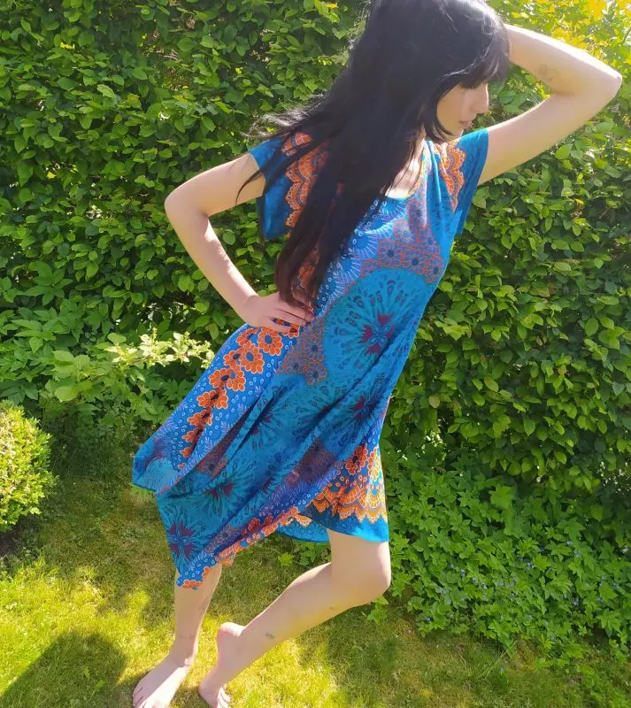 Letní šaty etno 007