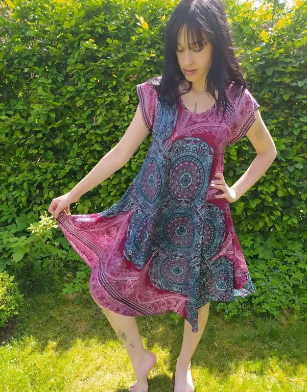 Letní šaty etno 009