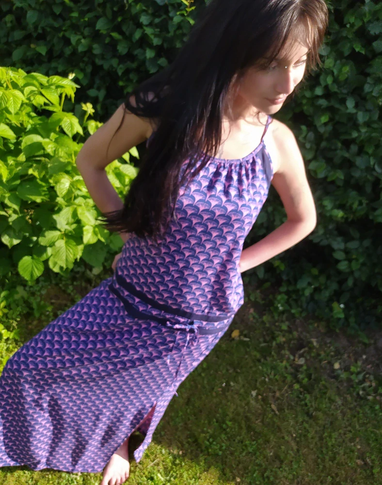 Letní šaty dlouhé 050