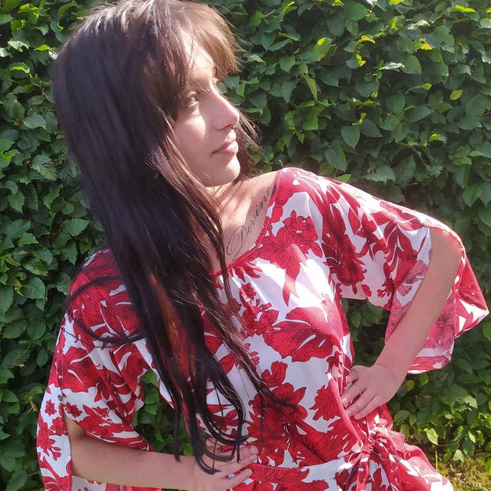 Letní šaty krátké 074