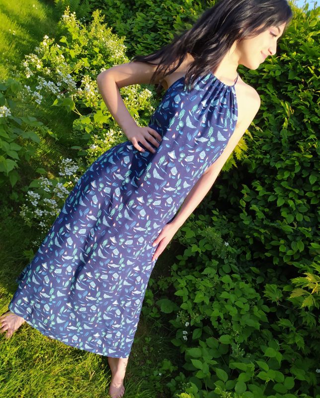 Letní šaty dlouhé 040