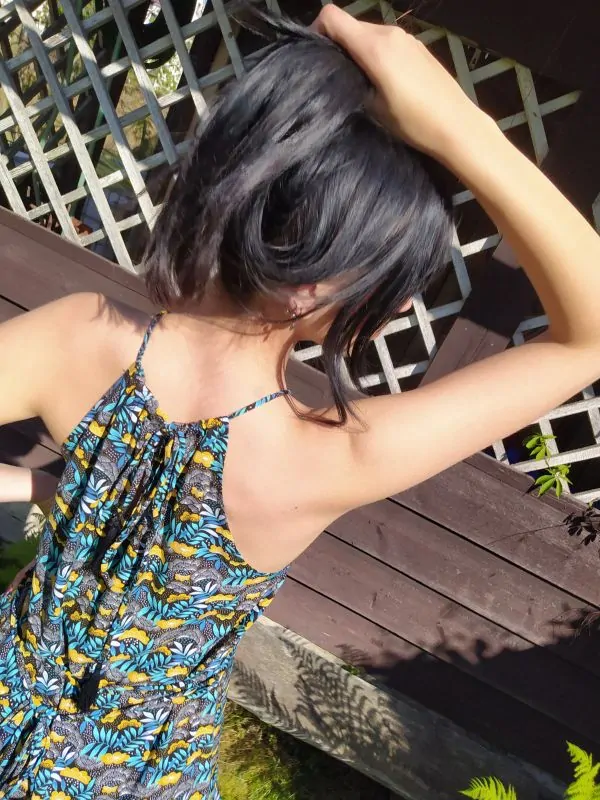 Letní šaty krátké 040