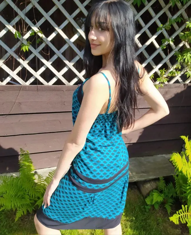 Letní šaty krátké 042