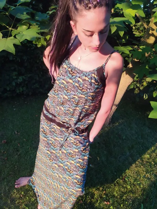 Letní šaty dlouhé 042