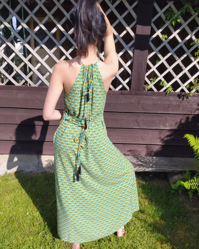 Letní šaty dlouhé 045