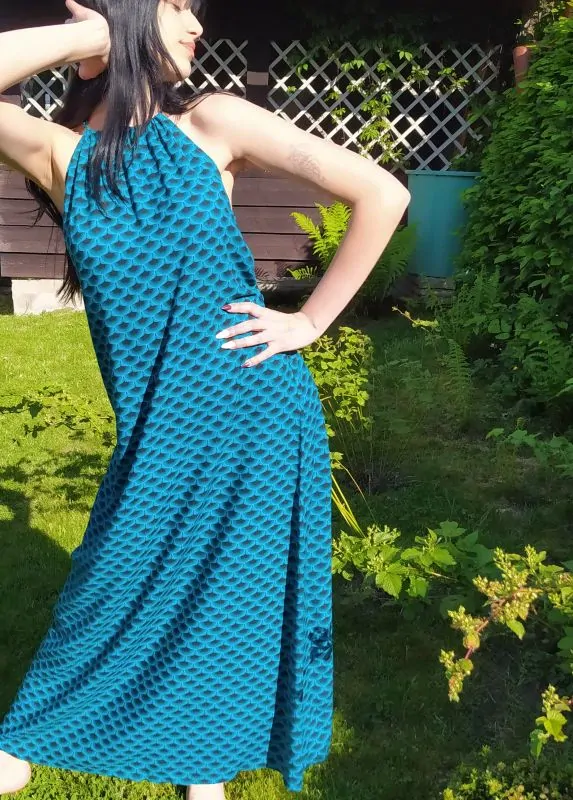 Letní šaty dlouhé 046