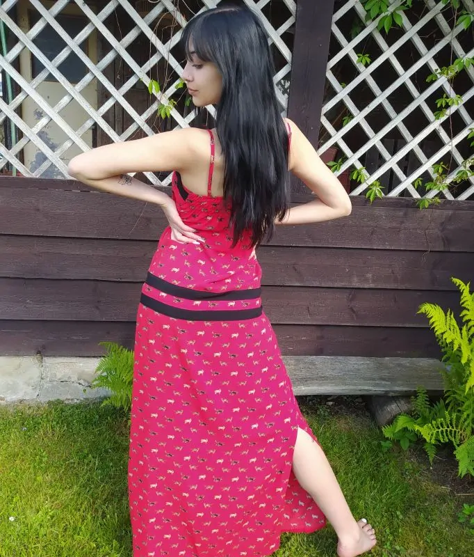 Letní šaty dlouhé 047