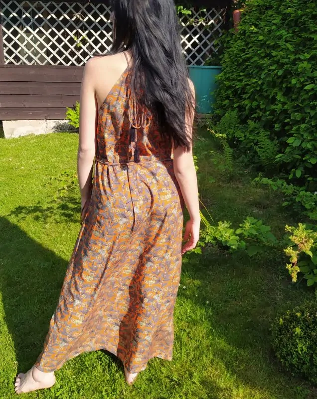 Letní šaty dlouhé 048