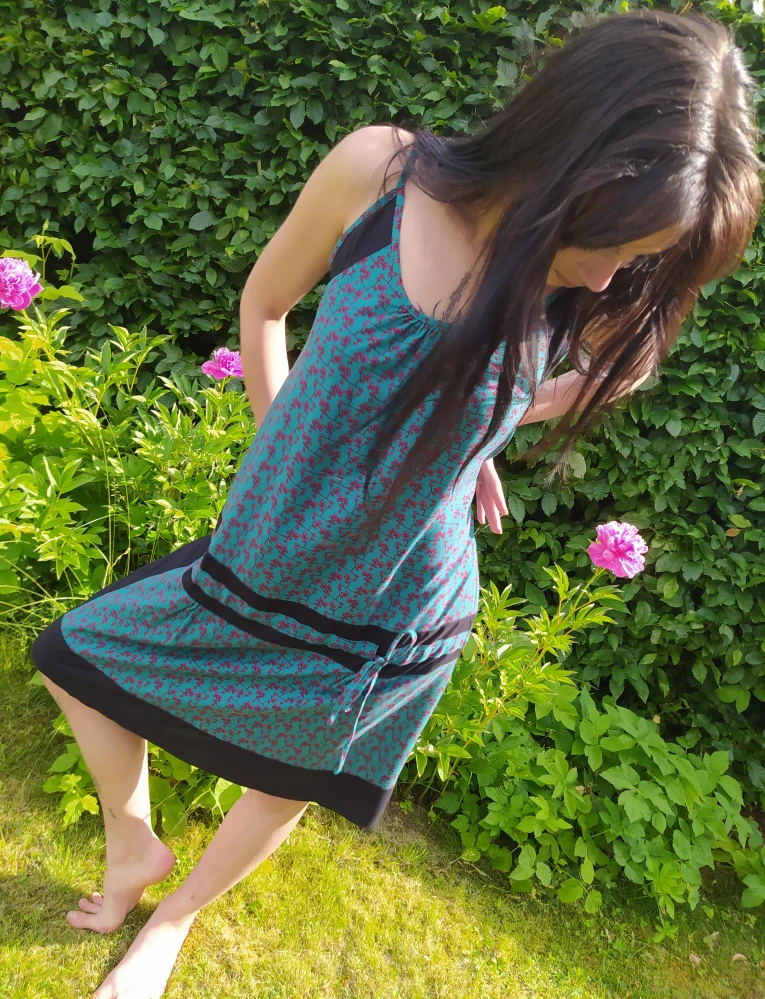 Letní šaty krátké 044