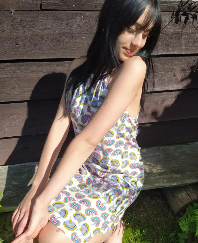 Letní šaty krátké 039