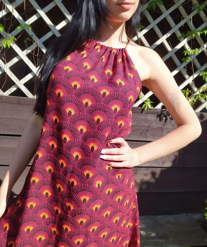 Letní šaty krátké 041