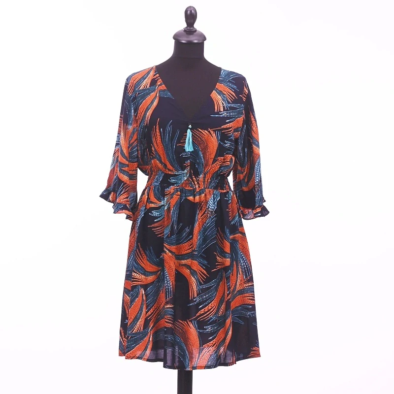 Letní šaty krátké 076