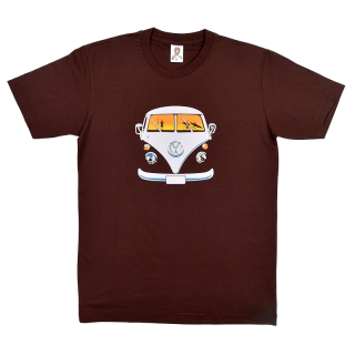 Pánské bavlněné tričko s vtipným potiskem Volkswagen surf II