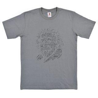 Pánské bavlněné tričko s vtipným potiskem Einstein II